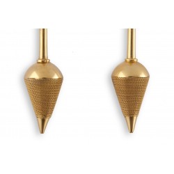 18K gold earrings "FUSO"