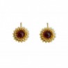 18K Gold filigree earrings "STELLA"