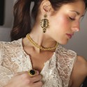 18K gold earrings "SOGNO"