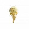 18K Gold filigree brooch "MARGHERITA"