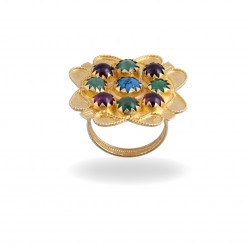 18K gold ring "ORGOSOLO"