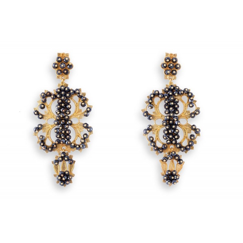 18K gold earrings "SOGNO"