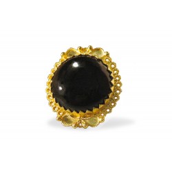 18K Gold filigree ring "FIABA"