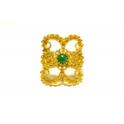 18K Gold filigree ring "ALI DI FARFALLA"