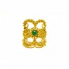 18K Gold filigree ring "ALI DI FARFALLA"