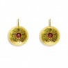 18K Gold filigree earrings in Jewelry Set "MELOGRANO"