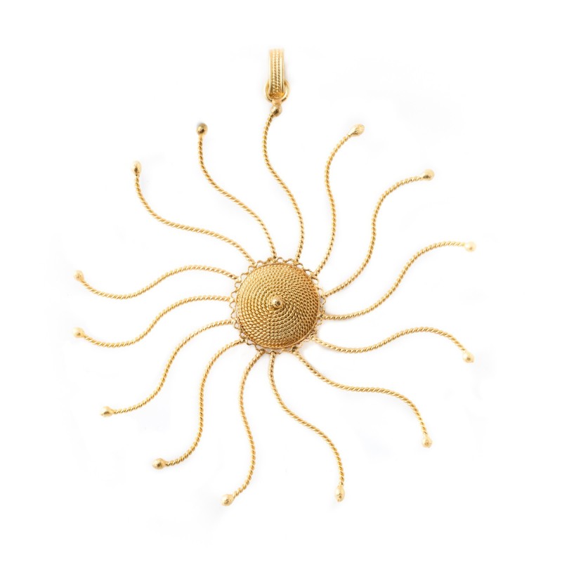 18K gold pendant "RAGGI DI SOLE"