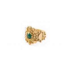 18K gold ring "OGLIASTRA SOLARE"