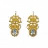 18K Gold earrings "MOVIMENTO"