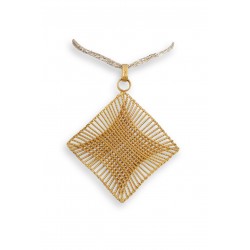 18K gold pendant "GEOMETRIE D'ORO"