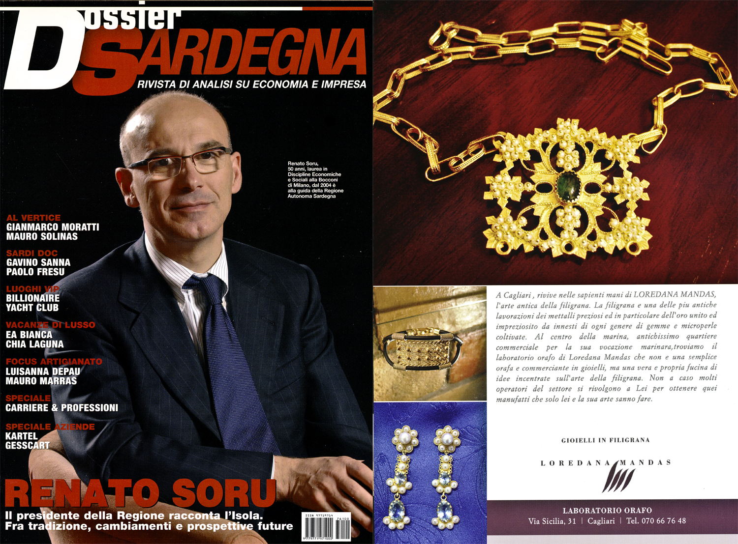 Recensione su DOSSIER SARDEGNA